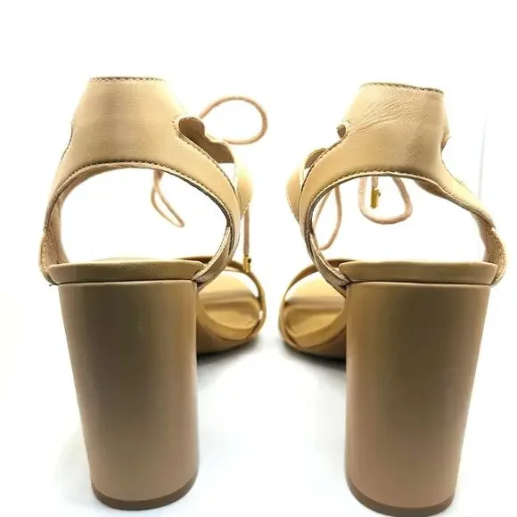 Gianni Bini Strap Beige Heels - Picture 7 of 9
